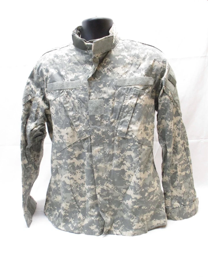 USED ARMY COAT ACU DIGITAL COMBAT UNIFORM SHIRT 50/50 MATERIAL UCP JACKET TOP - Image 1 of 4