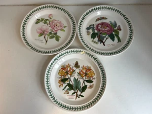 Portmeirion Botanic Garden Plates x 3 Diameter 10inch - Picture 1 of 8