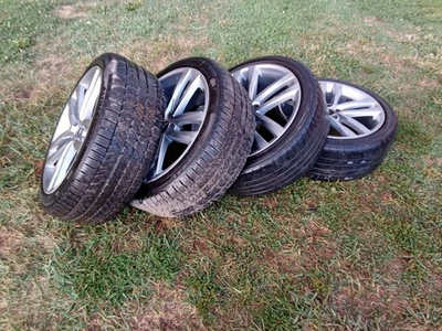 Used 2019 Volkswagon 19" Rims With Tires 561601025P  - Image 1 of 4