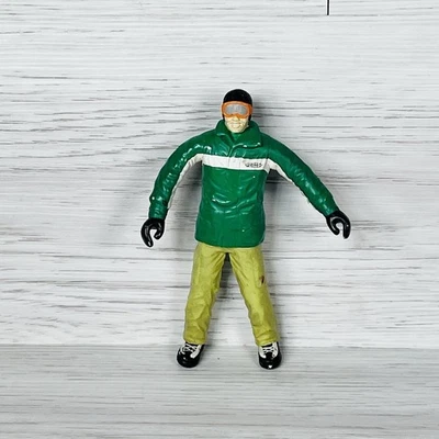 Figura Muñeca Huck Original Snowboarder Flexible Posable Verde Bendy Rara 2001 Foto 1 de 4