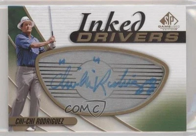 2021 SP Game Used Inked Drivers Chi Chi Rodriguez Chi-Chi Rodriguez #ID-RO Auto - Image 1 of 2