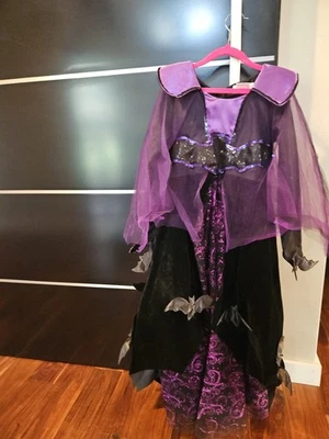 Chasing Fireflies Wishcraft Bat Witch Queen Vampire Costume Halloween Dress 6 - Image 1 of 4