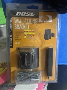 Original Bose UB-20B Wand-/Deckenhalterung Lautsprecherhalterung, Schwarz - Brandneu Versiegelt - Bild 1 von 3