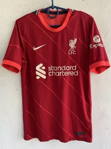 CAMISETA DE FUTBOL LOCAL NIKE LIVERPOOL 2021 2022 CAMISETA DE FUTBOL S HOMBRE ROJA - Imagen 1 de 19