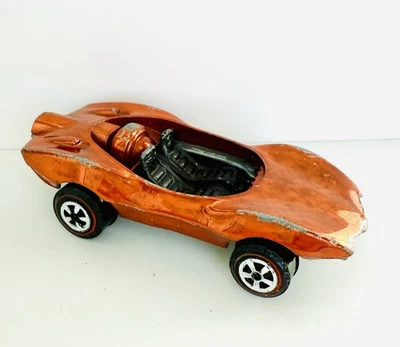 1969 Redline Johnny Lightning Custom Turbine Topper USA Orange Paint Original - Image 1 of 4