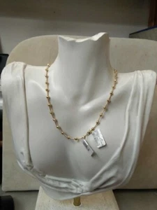 STRICKKETTE KUGELN - GELBGOLD - 18 KARAT - 45 CM G. 8,50 - Bild 1 von 1