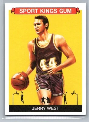 2023 Sportkings Volume 4 Jerry West #125 Los Angeles Lakers - Image 1 of 2