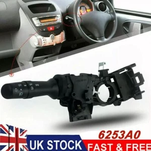Indicator Light Switch Stalk For Peugeot 107 Citroen C1 Toyota Aygo 6253A0 NEW - Picture 1 of 17