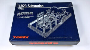 1:150 N Tomix Electrical Substation Unassembled Building Kit w/ PE Parts - NOS