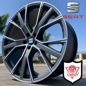 KIT 4 CERCHI LEGA GUNNER AOD 8X18 5X112 ET35 66,5 PER SEAT ATECA LEON ALHAMBRA - Imagen 1 de 1