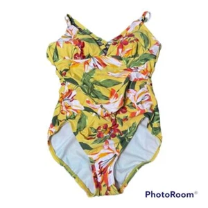 Kona sol Yellow Swimsuit small BagC7 - Picture 1 of 5