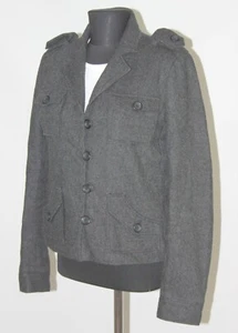 Comptoir Des Cotonniers womens wool coat jacket blazer Size 42 - Picture 1 of 9