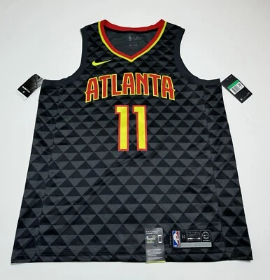 Camiseta masculina Nike 2018 Trae Young Atlanta Hawks City Edition Swingman NBA GG/52 - Imagem 1 de 4