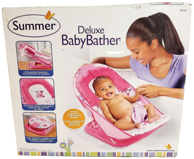 Silla de Baño para Bebé Deluxe Summer Infant