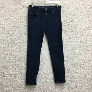 KUT From The Kloth Jeans 2 Womens Blue Skinny Denim Mid Rise Dark Wash Stretch - Picture 1 of 14