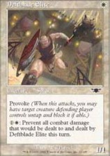 MTG magic cards 1x x1 NM-Mint, English Deftblade Elite - Foil Legions
