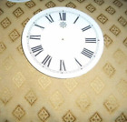 Junghans Clock Dial Face Paper Card Roman Gloss White Round   5" Minute Track