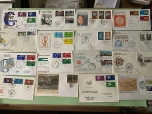 Europa Cyprus postal covers 28 items Ref A2244 - Picture 1 of 8