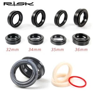 Tool Front Fork Dust Seal 30/32/35/36mm 4 Sizes 5pcs/set Bicycle Black - Picture 1 of 7