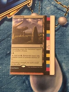Castle Garenbrig Miscut Foil Throne Of Eldraine Mtg - Picture 1 of 2