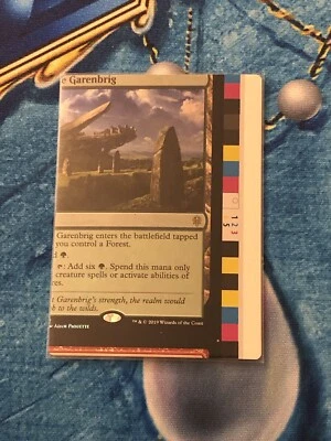 Castle Garenbrig Miscut Foil Throne Of Eldraine Mtg - Image 1 of 2