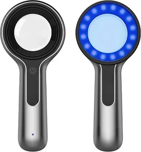 Wood's Lamp RingWorm Detection Light-Skin Testing-Veterinaria-5x Magnifying lamp - Picture 1 of 7