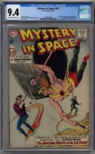 MYSTERY IN SPACE #87 CGC 9.4 OFF-WHITE TO WHITE PAGES DC COMICS 1963 - Picture 1 of 2