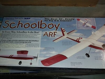 Hobby Lobby-Hobby Shack : SCHOOL BOY ARF. RC AIRPLANE TRAINER - Image 1 of 4