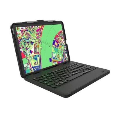 ZAGG Rugged Book Keyboard & Case -iPad Air (5th, 4th Gen)ipad Pro  11-inch Black - Image 1 of 4