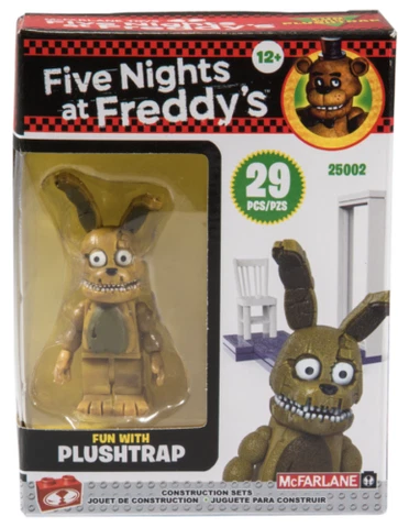 McFarlane Toys FNAF Five Nights at Freddys Fun with Plushtrap Cover