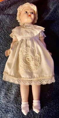 poupée ancienne et corps en composite  sans marquage apparent  - 1920 -N°6Bis - Photo 1/4