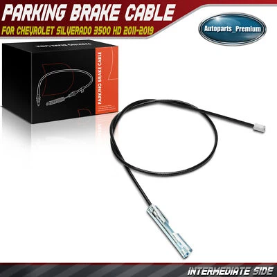 Intermediate Parking Brake Cable for Chevrolet Silverado 3500 HD 2011-2019 GMC - Image 1 of 4