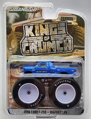 ¡Camión monstruo Ford F-250 Greenlight Kings of Crunch serie 4 Bigfoot #5-1996!! Foto 1 de 3