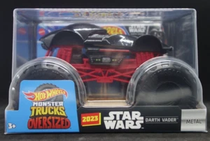 Hot Wheels Monster Trucks Oversized Star Wars Darth Vader  - Picture 1 of 2