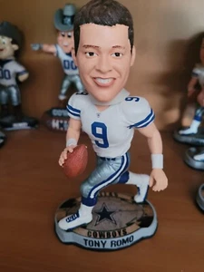 Tony Romo DALLAS COWBOYS LEGENDS of the FIELD Vintage logo base #'d 2012 - Picture 1 of 5