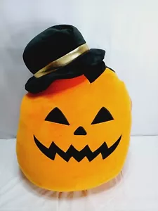 Squishmallow "Riba" the Pumpkin with Top Hat 18” Plush 2023 Halloween Soft Plush - Picture 1 of 11