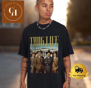 Trump Vance Kennedy Musk Thug Life Shirt, Elon Musk Dark Maga Republican Shirt - Bild 1 von 6