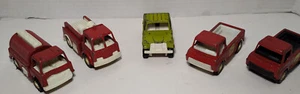 Vintage Lot Of 1969-1970's Tootsie Toy  Metal Vehicles Trucks -Lot of5 - Picture 1 of 8
