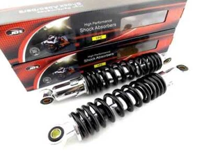 DUCATI 250cc SCRAMBLER 300mm JBS BLACK/CHROME REAR SHOCK ABSORBERS EYE TO EYE NC - Picture 1 of 4