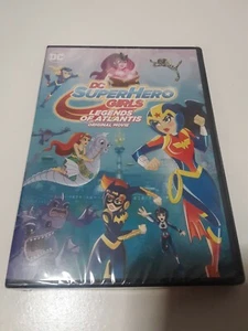 DC Superhero Girls Legends Of Atlantis Original Movie DVD Brand New Sealed  - Foto 1 di 2