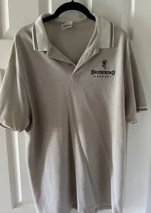 Browning Archery Polo Shirt Mens Large - Photo 1 sur 3