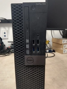 Dell Optiplex 7040 SFF Computer (Intel i7-6700 3,4GHz, 16GB RAM, 256GB NVME SSD) - Bild 1 von 9