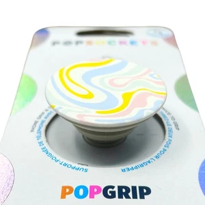 PopSockets PopGrip Premium Phone Grip & Stand - Soft Waves - Photo 1 sur 3
