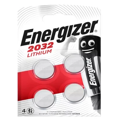 CR2032 Energizer 3V Lithium Coin Cell Battery DL2032 BR2032 Toys Fob Car Key - Image 1 of 4
