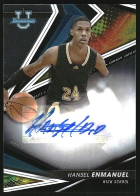 2022-23 B Best Univ Best of '22 Autographs #BOAHE Hansel Enmanuel - Image 1 of 2