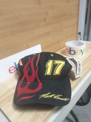 Matt Kenseth #17 Dewalt Racing NASCAR Strap back hat Flame one size fits all - Image 1 of 4