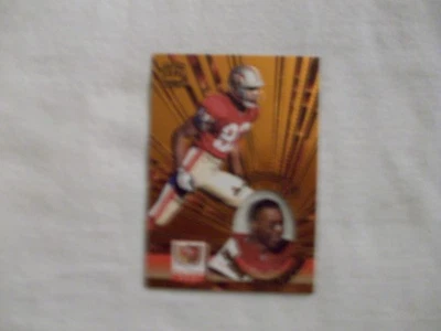 1996 PACIFIC INVINCIBLE BRONZE # i-134 J.J. STOKES SAN FRANCISCO 49ers FOOTBALL - Image 1 of 2