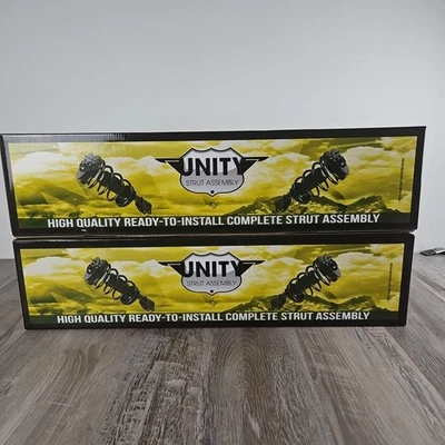 Pair Of Unity 15310 Suspension Strut and Coil Spring Assembly New  - Image 1 of 4
