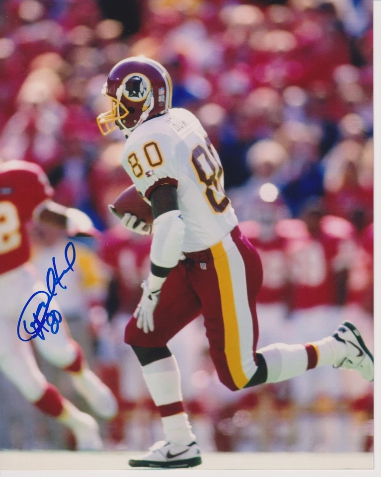 Foto firmada por Desmond Howard 8x10 con certificado de autenticidad Washington Redskins #1 Foto 1 de 1