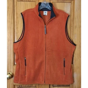Old Navy Vest Women's XXL Fleece Full Zip Outdoor Nature Gorpcore Basic Simple - Picture 1 of 6